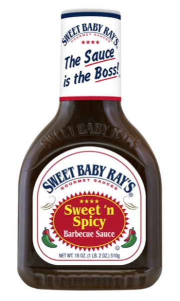 SWEET BABY RAY'S 'Sweet 'n Spicy' The Sauce is The Boss 510 gr